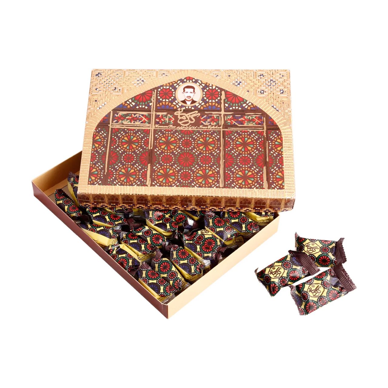 گز فوق ممتاز لقمه پسته ۴۰ درصد انگبینی کرمانی