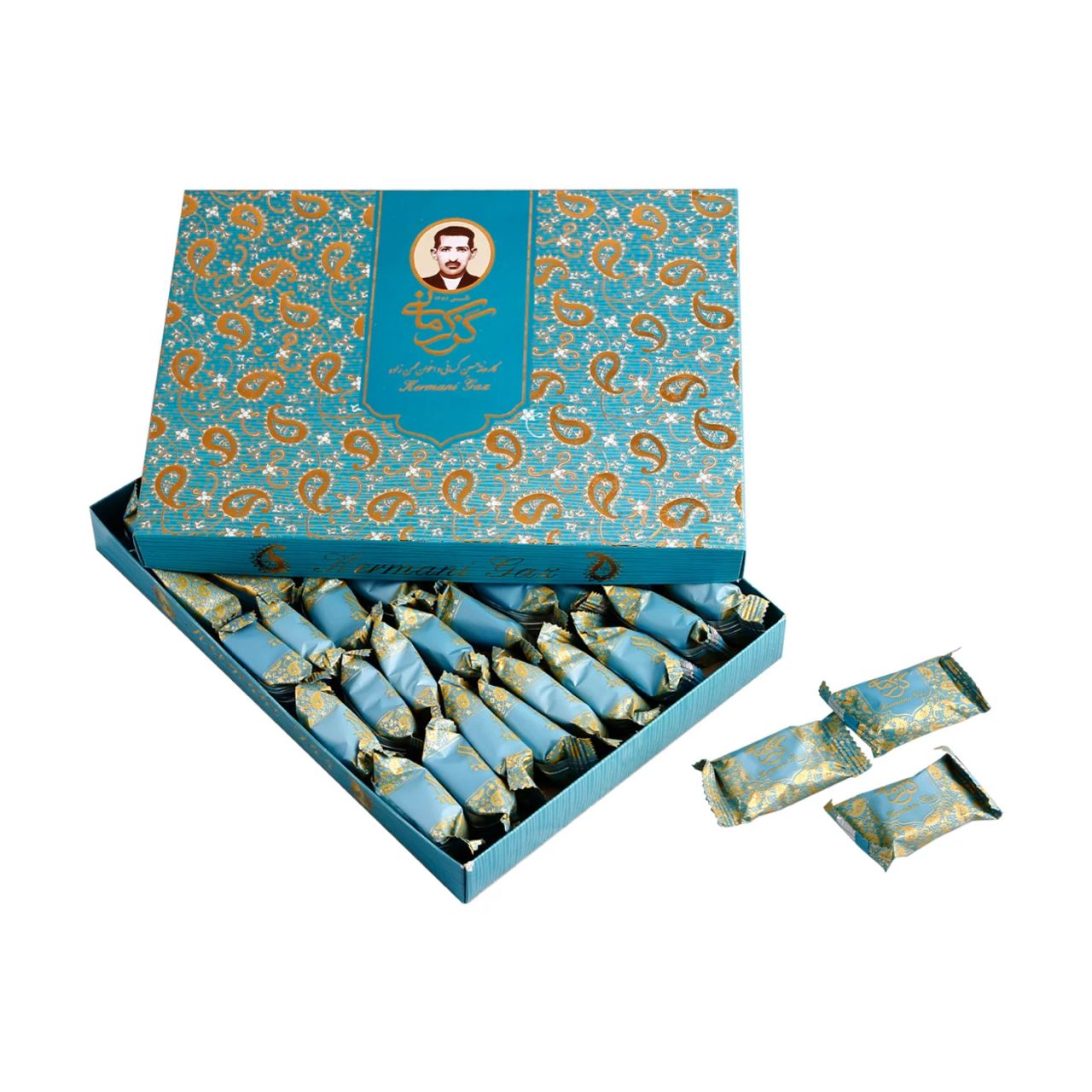 گز ویژه لقمه پسته ۴۲ درصدکرمانی - گز ویژه اردی پسته ۴۲ درصد کرمانی